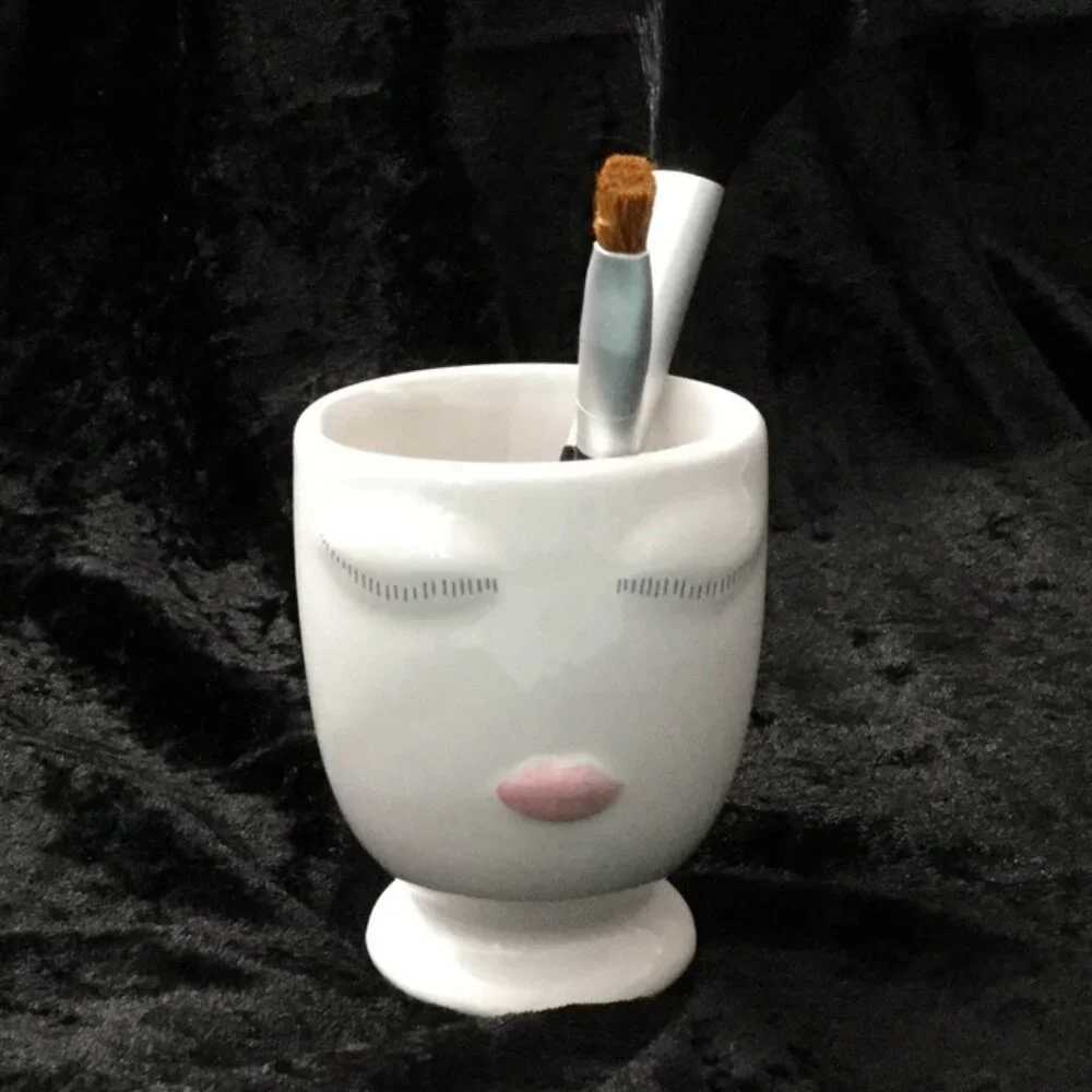 Face Trinket Holder Makeup Brush Holder NEW